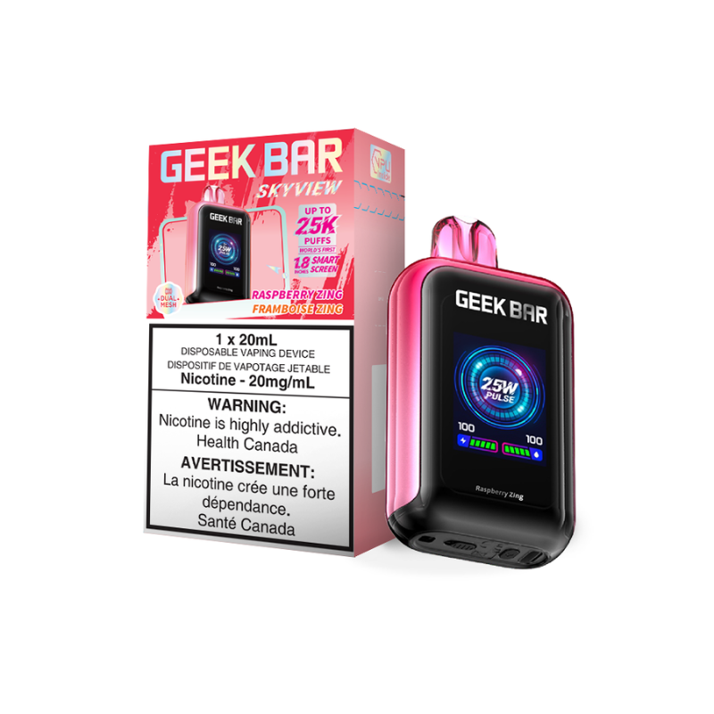 Geek Bar Skyview - Raspberry Zing (25K) 