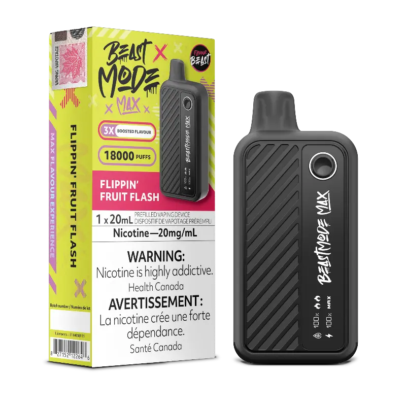 Flavour Beast Beast Mode Max Flippin' Fruit Flash - 18K 
