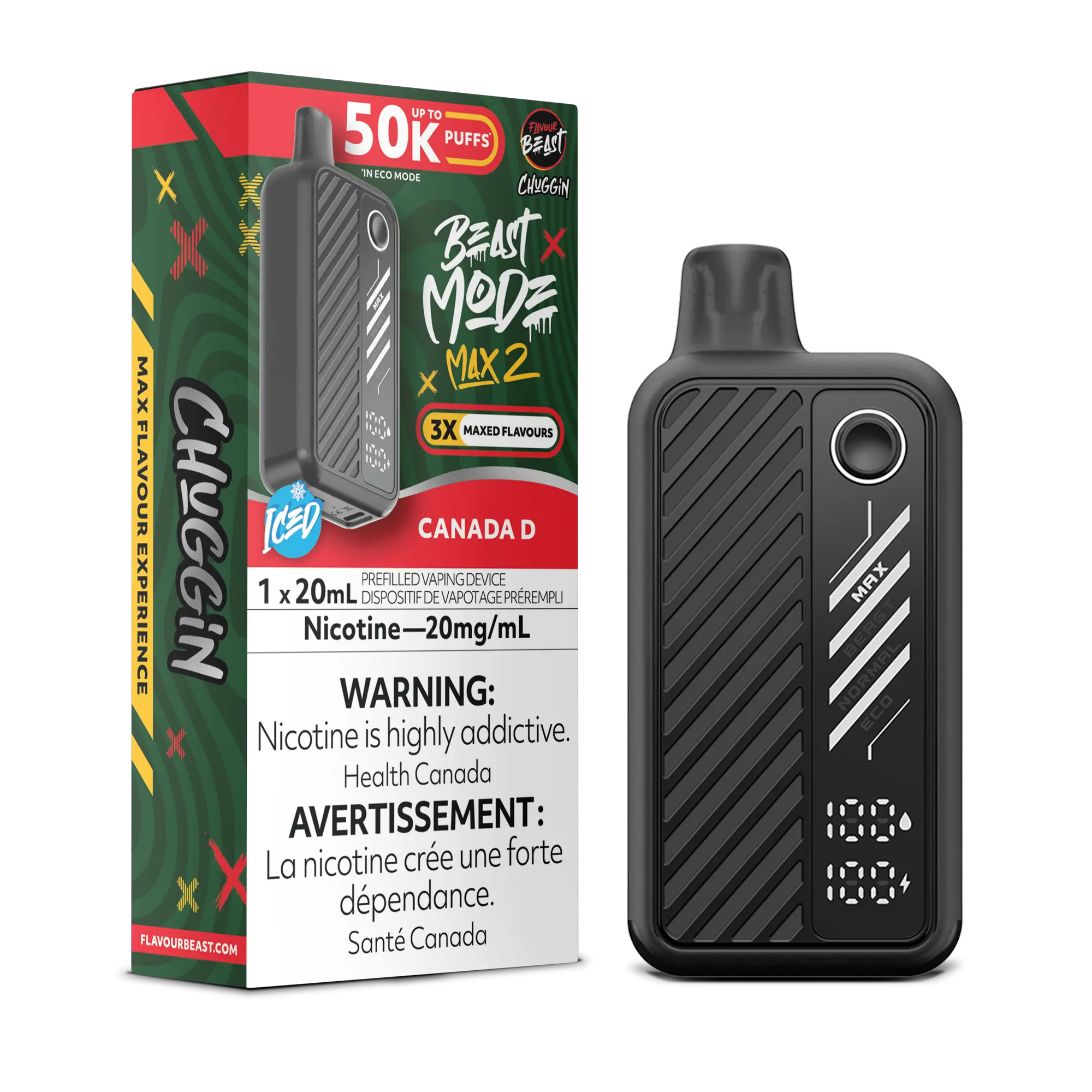 Flavour Beast Beast Mode Max 2 Canada D - 50K