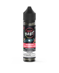 Flavour Beast Weekend Watermelon 60mL nicotine salt vape juice bottle with black cap on transparent background