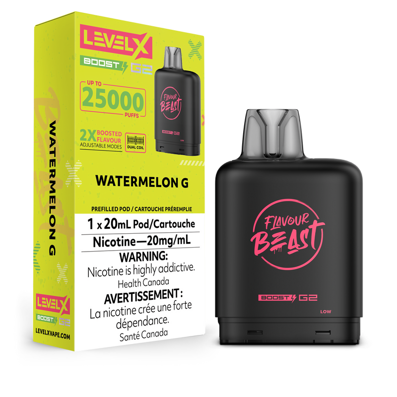 Flavour Beast Level X G2 Boost 25K - Pastèque G 