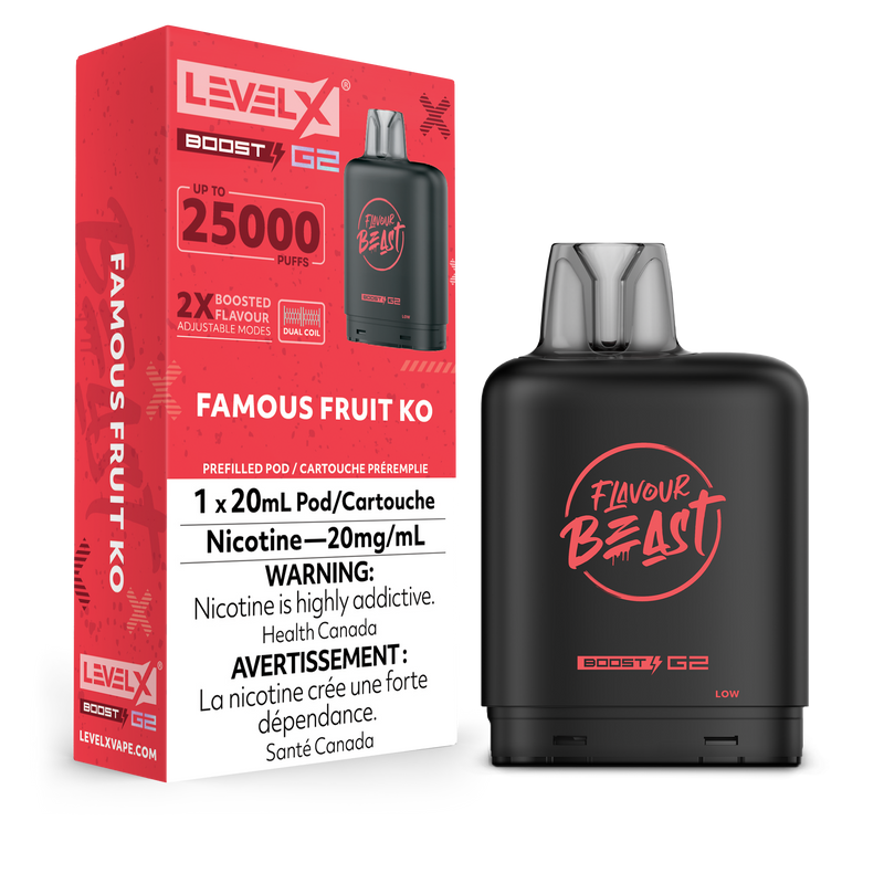 Flavour Beast Niveau X G2 Boost 25K - Famous Fruit KO