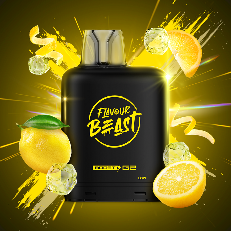 Flavour Beast Level X G2 Boost 25K - Lemon Squeeze (Glacé) 