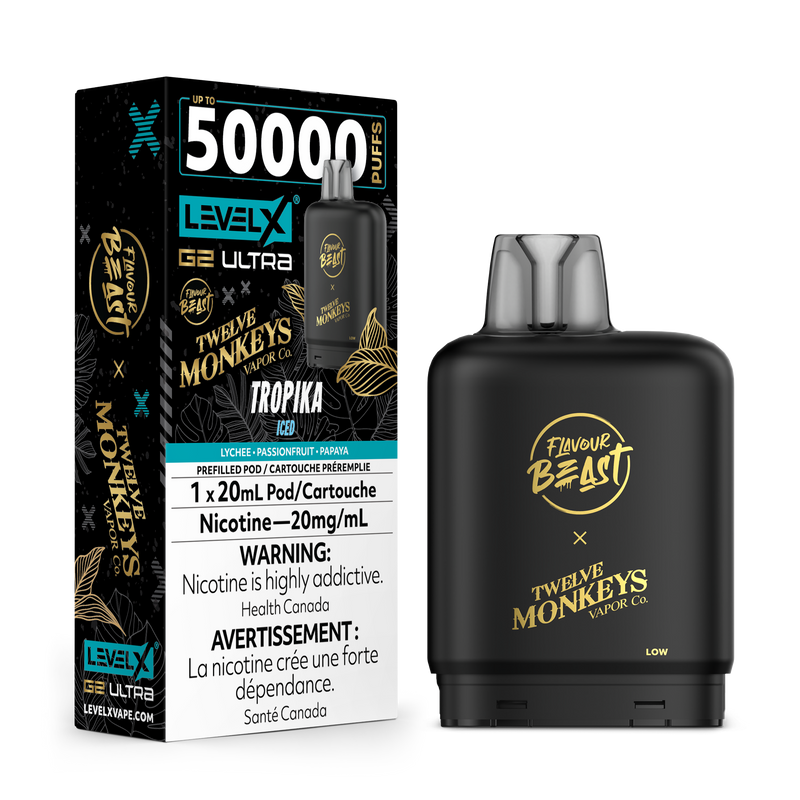 Flavour Beast Level X G2 Ultra 50K - Tropika (Glacé)