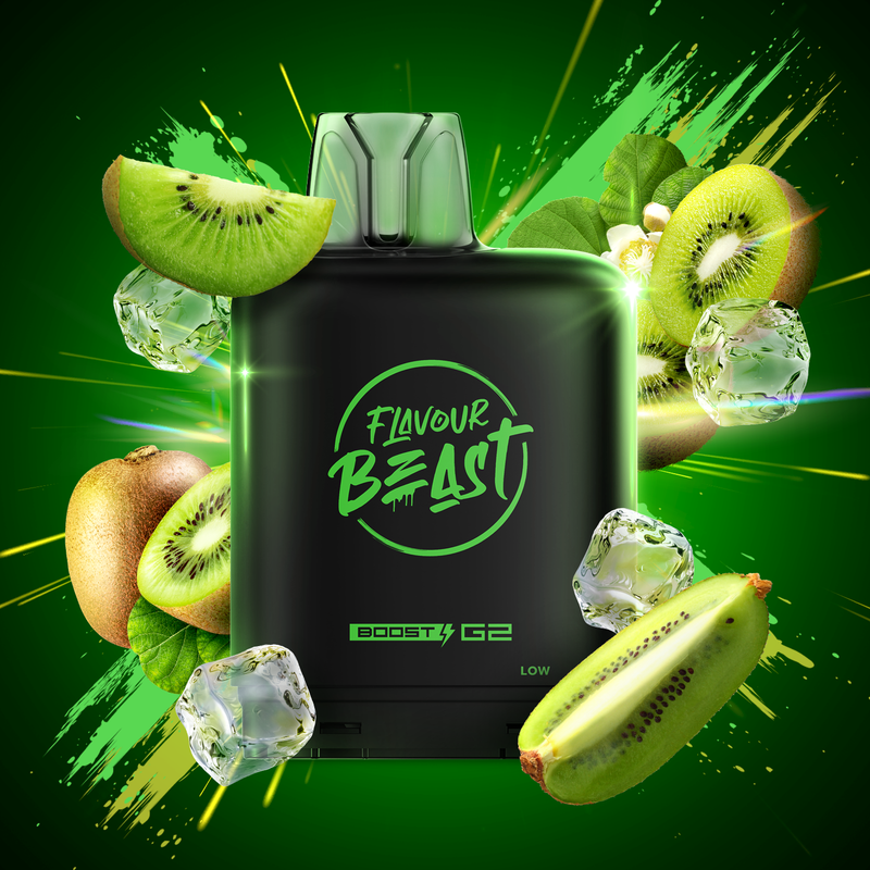 Flavour Beast Level X G2 Boost 25K - Dope Double Kiwi (Glacé) 