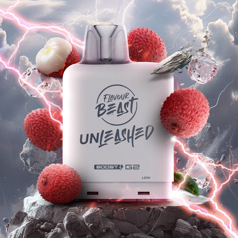 Flavour Beast Niveau X G2 Boost 25K - Litchi Épique (Glacé) 