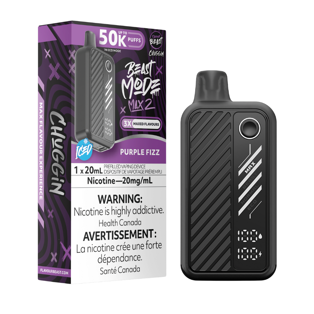 Flavour Beast Beast Mode Max 2 Purple Fizz - 50K 