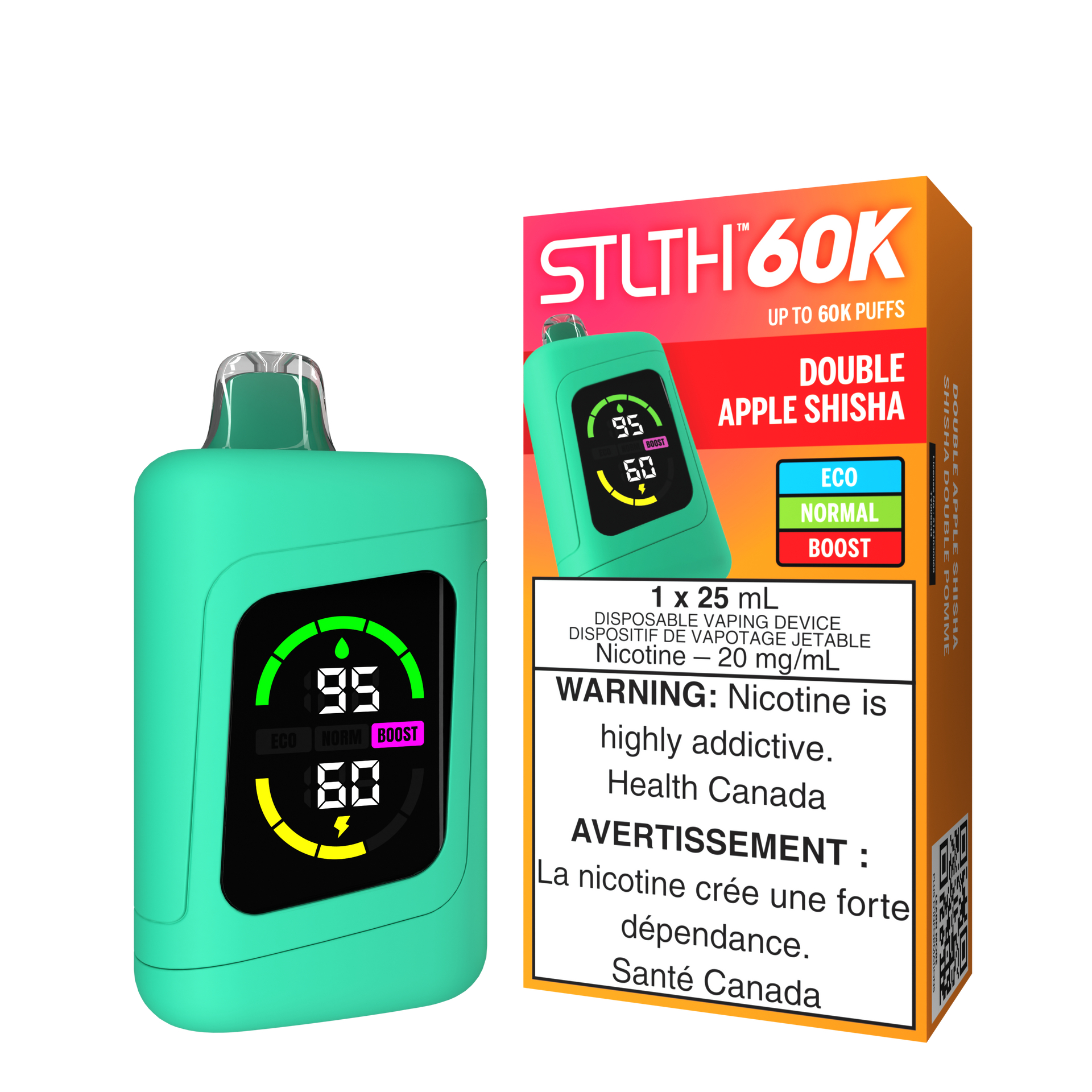 Stlth 60K - Chicha Double Pomme