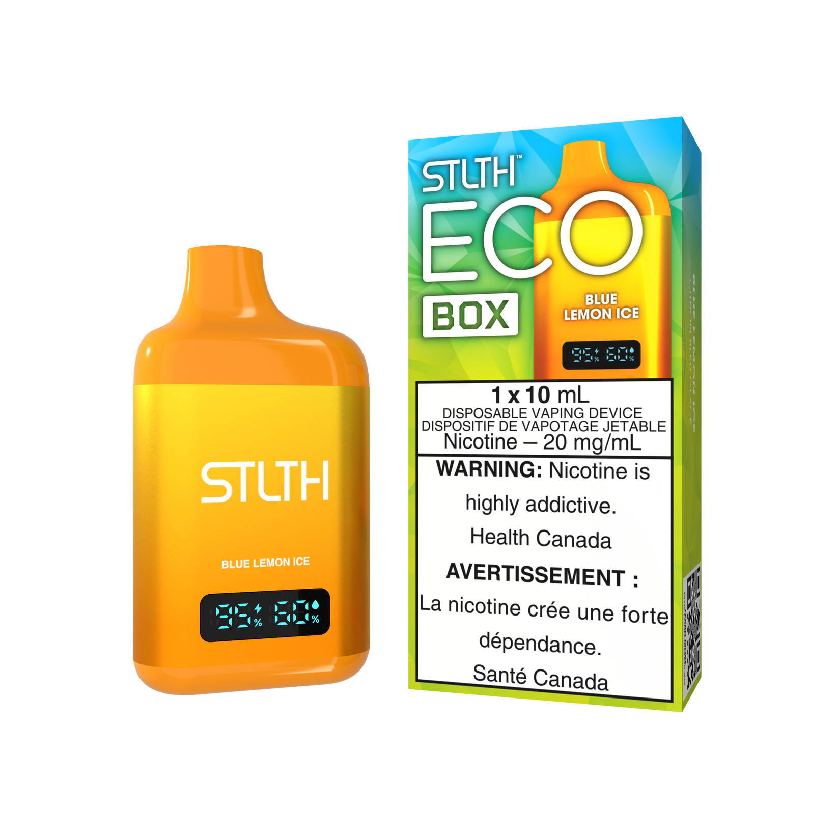 Stlth Eco Box - Glace au citron bleu 