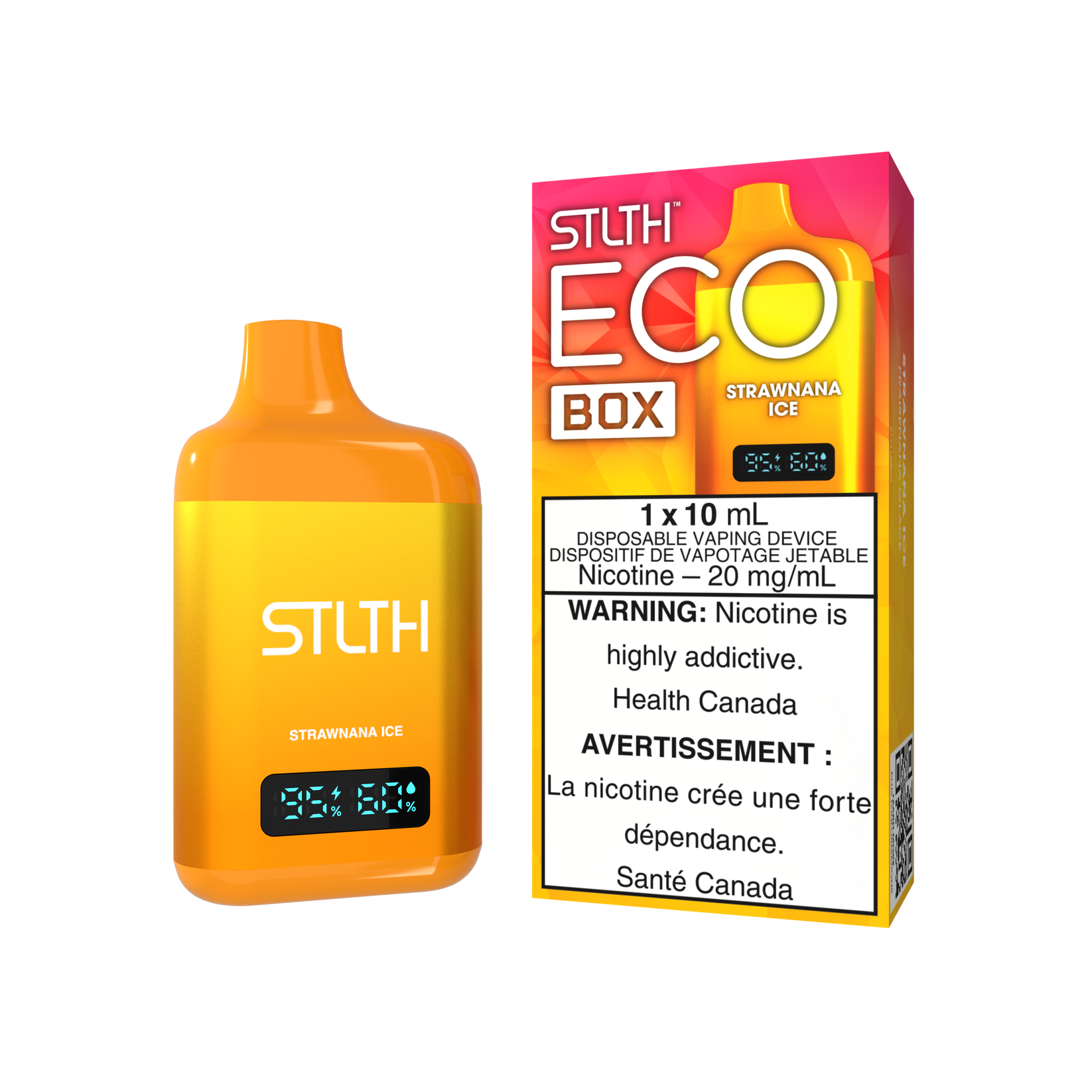Boîte écologique Stlth - Glace Strawnana 