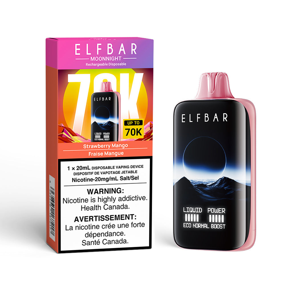 Elf Bar MoonNight (70K) - Fraise Mangue 