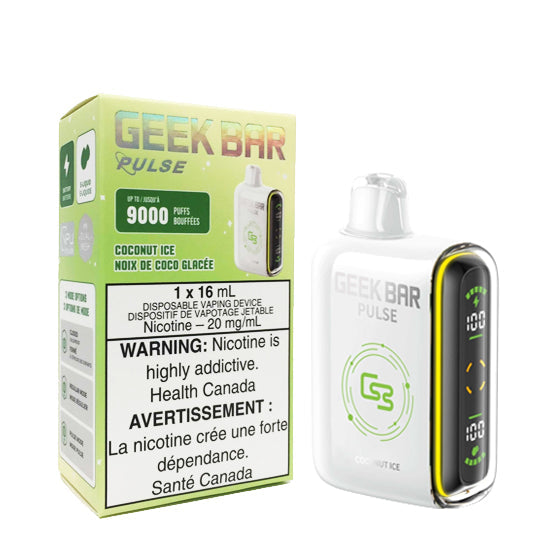 Geek Bar Pulse - Noix de coco glacée (9K) 