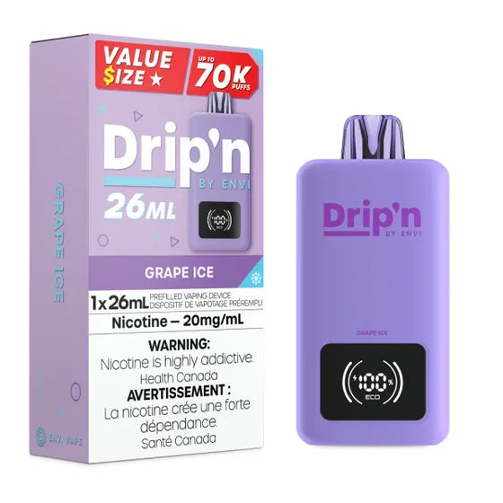 Drip'n par Envi 70K - Glace au raisin