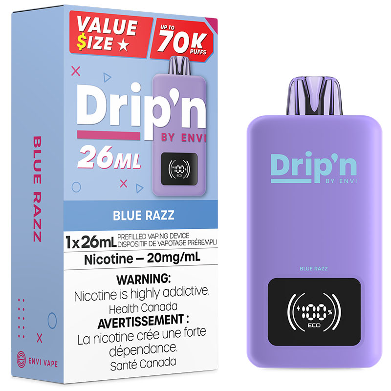 Drip'n par Envi 70K - Framboise Bleue
