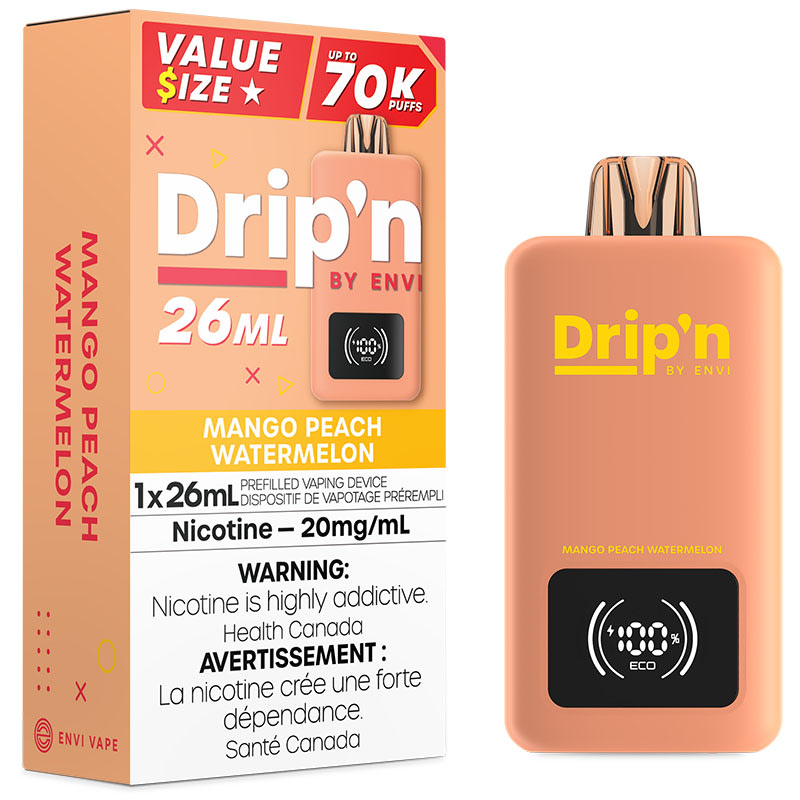 Drip'n par Envi 70K - Mangue Pêche Pastèque