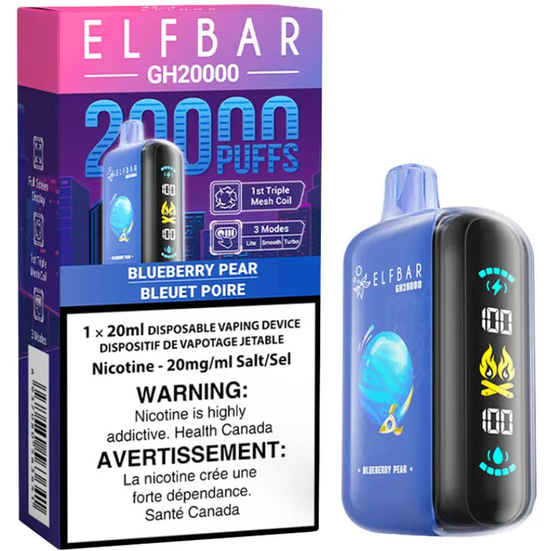 Barre ELF Myrtille Poire GH20000 (20K)