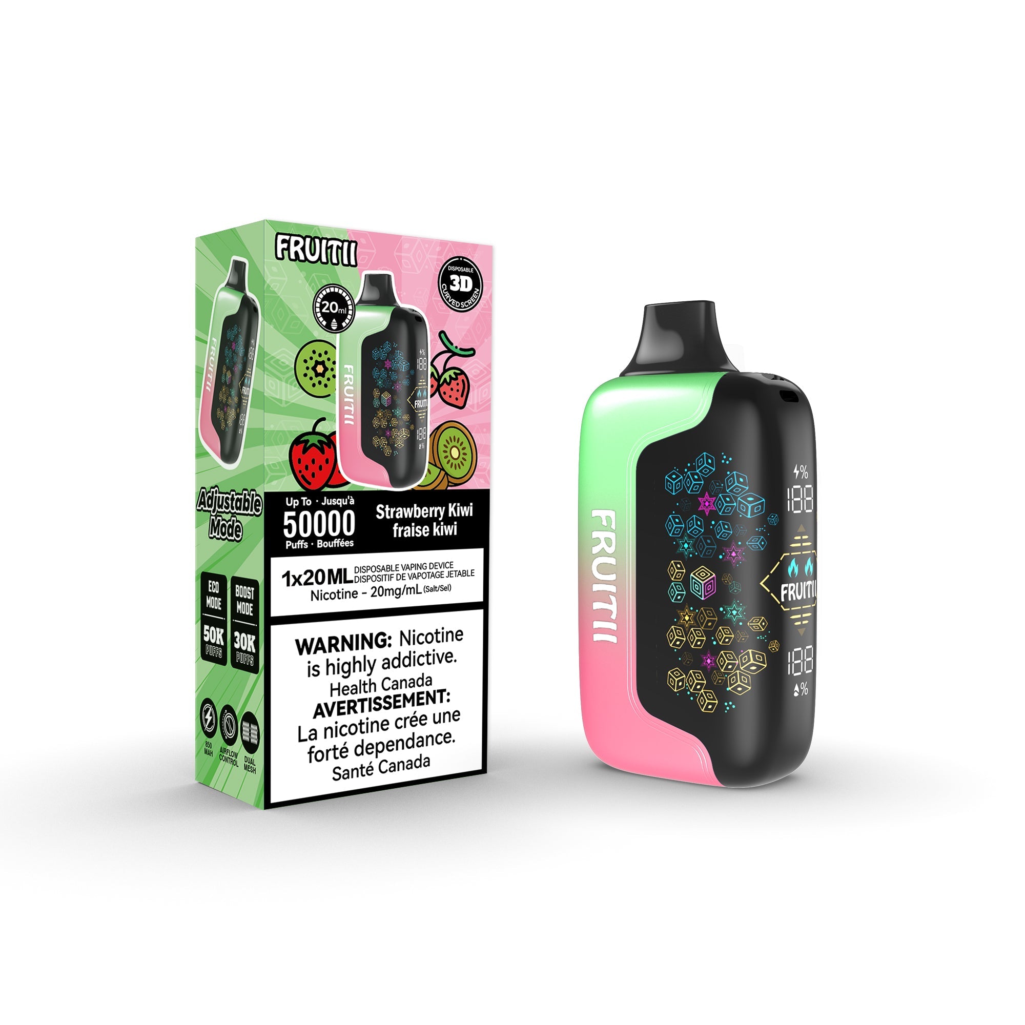 Fruitii 50K - Fraise Kiwi