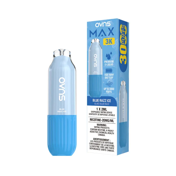 OVNS Max 3K Blue Razz Ice