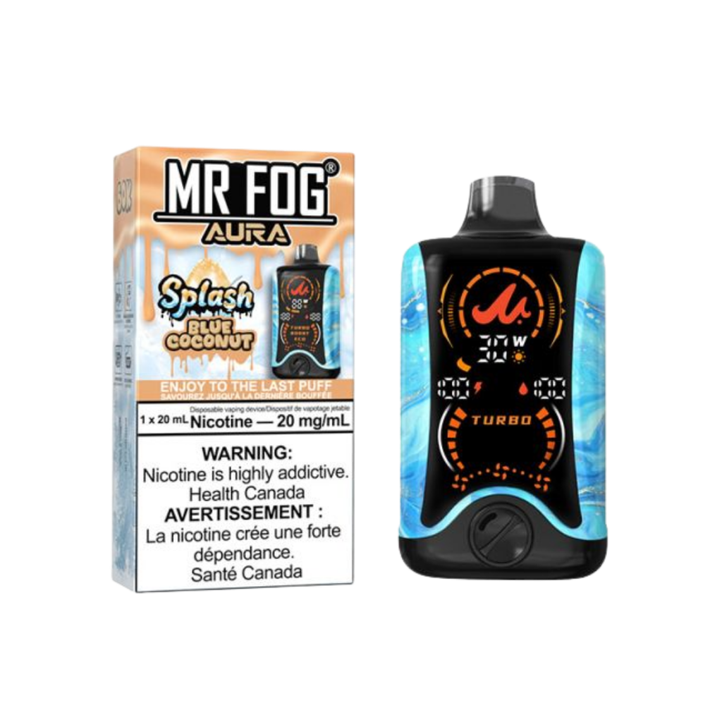 Mr Fog Aura Splash Blue Coconut (60K)